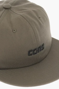 Outlet Cappello Baseball in Tinta Unita con Ricamo Donna Cappelli|Cappelli