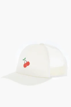 Best Cappello Baseball in Tinta Unita con Fodera in Rete e Stampa Ciliegia Donna Cappelli|Cappelli