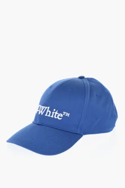 Cappello Baseball in Tinta Unita con Logo in Rilievo>Off-White Online
