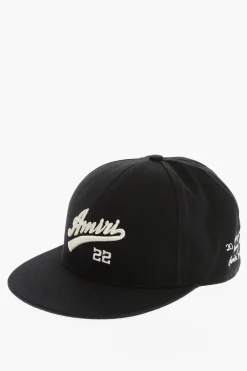 Cappello Baseball in Tinta Unita con Logo in Rilievo>Amiri Discount