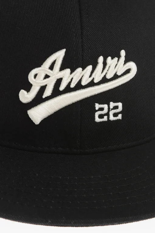 Cappello Baseball in Tinta Unita con Logo in Rilievo>Amiri Discount
