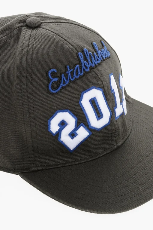 Best Cappello Baseball in Twill di Cotone Ricamato Uomo Cappelli