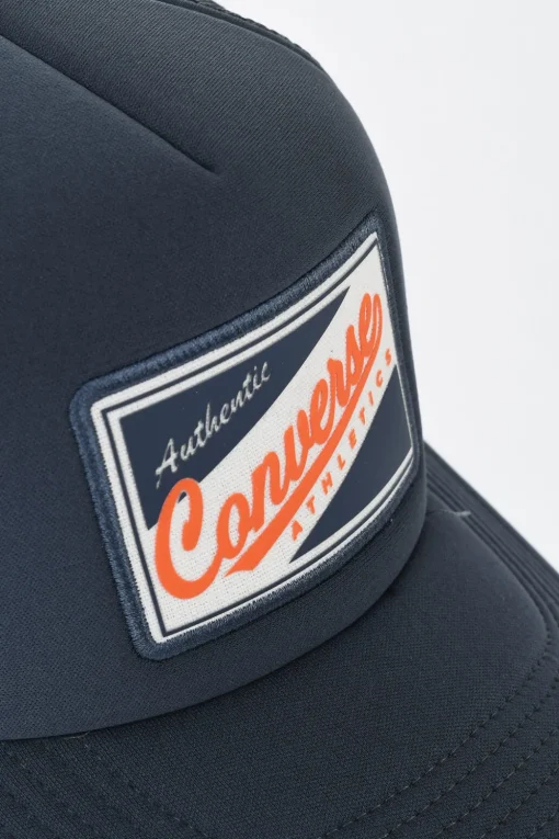 Fashion Cappello Baseball Trucker in Tinta Unita con Dettaglio a Contrasto Donna Cappelli|Cappelli