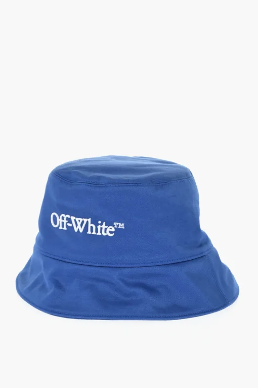 Online Cappello Bucket DRILL BOOKISH in Twill a Tinta Unita Uomo Cappelli