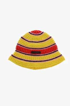 Clearance Cappello Bucket In Maglia Di Cotone Donna Cappelli