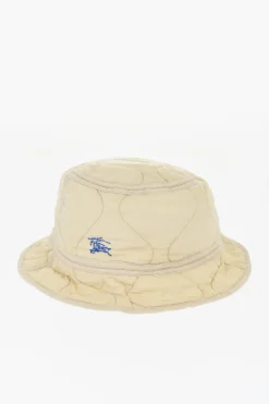 Online Cappello Bucket in Nylon Trapuntato Uomo Cappelli