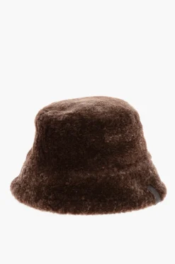 Clearance Cappello Bucket in Shearling Donna Cappelli