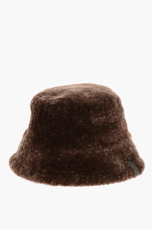 Clearance Cappello Bucket in Shearling Donna Cappelli