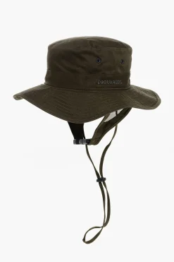 Fashion Cappello Bucket in Tinta Unita con Cinturino Donna Cappelli