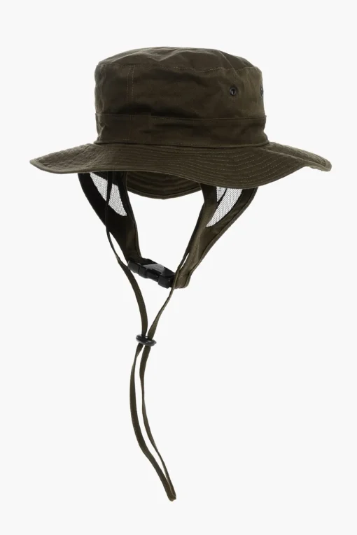 Fashion Cappello Bucket in Tinta Unita con Cinturino Donna Cappelli