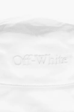 Cappello Bucket in Tinta Unita con Logo in Rilievo>Off-White Sale