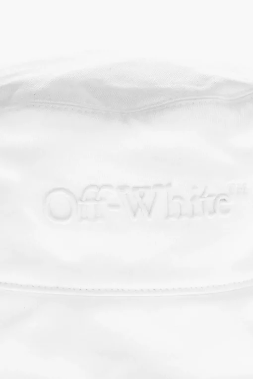 Cappello Bucket in Tinta Unita con Logo in Rilievo>Off-White Sale