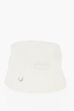 New Cappello Bucket LE BOB in Maglia a Motivo Intrecciato Donna Cappelli|Cappelli
