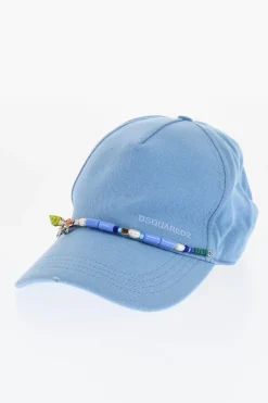 Hot Cappello da Baseball a Tinta Unita con Charm Donna Cappelli