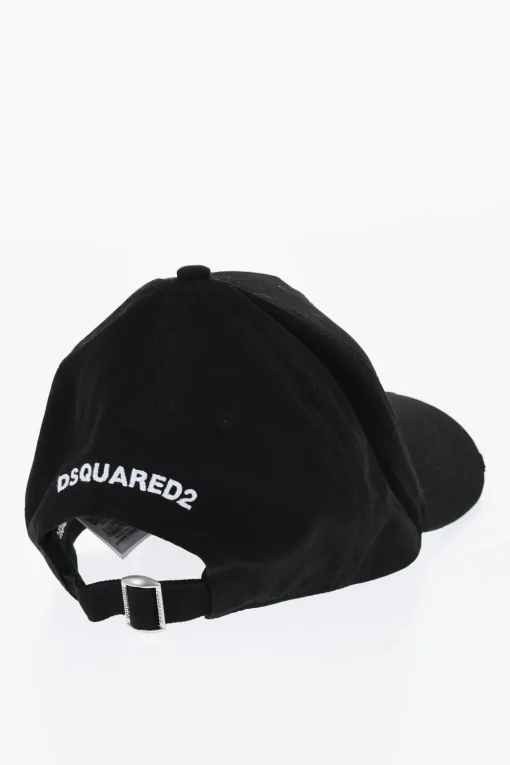 Cappello da Baseball Effetto Vintage con Dettaglio Perline>Dsquared2 Hot