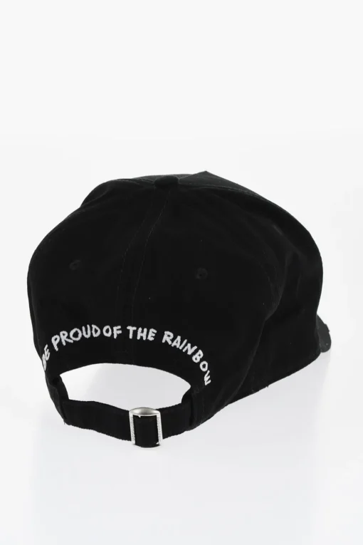 Clearance Cappello da Baseball Effetto Vintage Ricamato Uomo Cappelli
