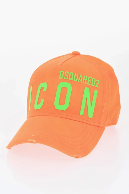 New Cappello da Baseball ICON Effetto Vintage Con Dettagli a Contrasto Uomo Cappelli