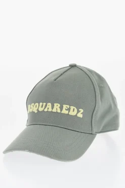 Online Cappello da Baseball in Cotone con Charm Frontale Donna Cappelli