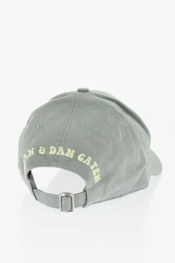 Online Cappello da Baseball in Cotone con Charm Frontale Donna Cappelli