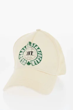 Cappello da Baseball in Cotone con Stampa>Dsquared2 Outlet