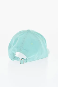 Cappello da Baseball In Cotone con Dettaglio Frontale></noscript>Dsquared2 New