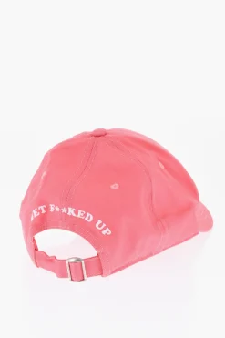Cappello da Baseball in Cotone con Ricamo in Rilievo></noscript>Dsquared2 Outlet