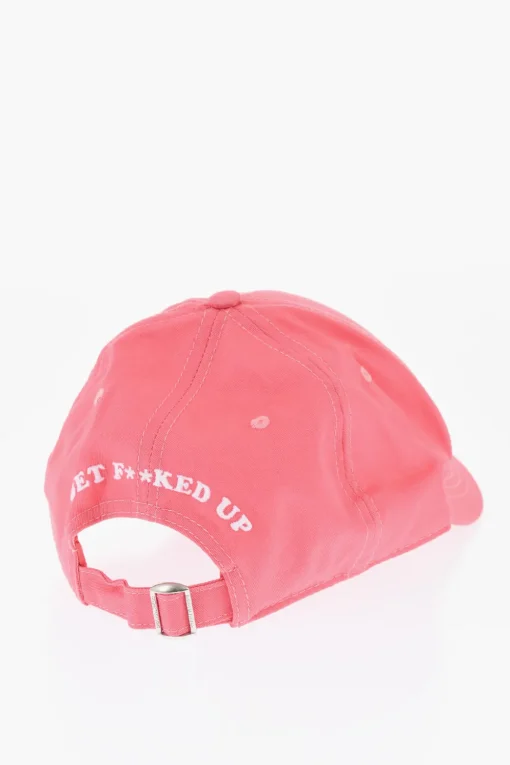 Cappello da Baseball in Cotone con Ricamo in Rilievo>Dsquared2 Outlet