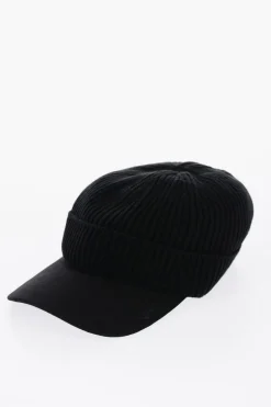 Best Cappello da Baseball in Cotone con Dettaglio in Maglia Uomo Cappelli