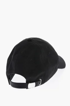 Cappello da Baseball in Cotone con Logo in Rilievo></noscript>Alexander McQueen Sale