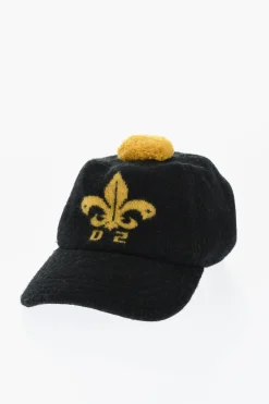 Best Cappello da Baseball in Lana Con Pon Pom Donna Cappelli