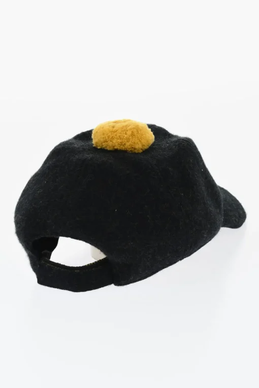 Best Cappello da Baseball in Lana Con Pon Pom Donna Cappelli
