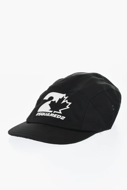 Cappello da Baseball In Nylon Con Logo in Rilievo>Dsquared2 Sale