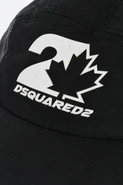 Cappello da Baseball In Nylon Con Logo in Rilievo>Dsquared2 Sale
