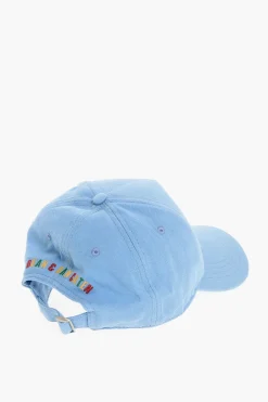 Cappello da Baseball in Twill di Cotone Con Logo>Dsquared2 Outlet