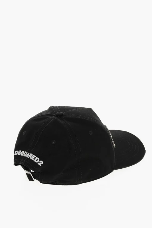 Cappello Da Basell a Tinta Unita con Dettaglio Gioielli>Dsquared2 Fashion