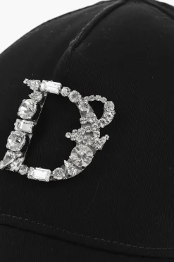 Cappello da Basell In Cotone con Monogram Gioiello>Dsquared2 Best