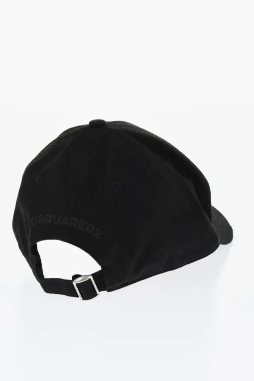 Cappello da Basell In Cotone con Monogram Gioiello>Dsquared2 Best