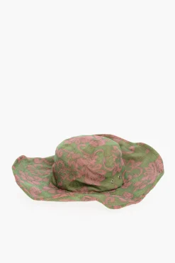 Cappello Floppy Bicolore a Fantasia Floreale>Dsquared2 Online