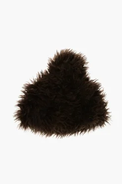 Clearance Cappello in Eco-Pelliccia con Pon-Pon Donna Cappelli
