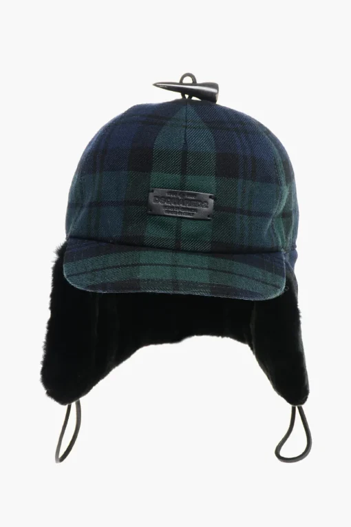 Cappello in Lana e Pelliccia>Dsquared2 Discount