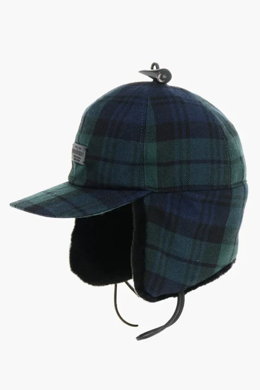 Cappello in Lana e Pelliccia>Dsquared2 Discount