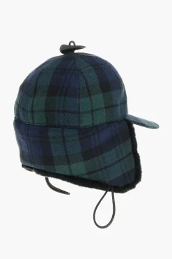 Cappello in Lana e Pelliccia></noscript>Dsquared2 Discount