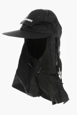 Discount Cappello Sahara in Nylon con Coulisse Donna Cappelli