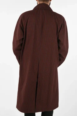 cappotto CARTESIO mini check con abbottonatura nascosta>Corneliani Hot