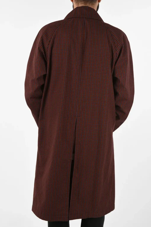 cappotto CARTESIO mini check con abbottonatura nascosta>Corneliani Hot