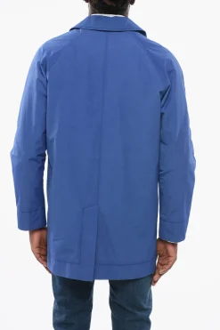 Outlet Cappotto Da Pioggia Con Bottoni Uomo Cappotti E Trench