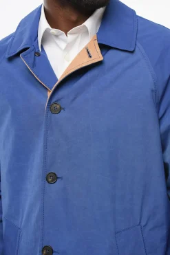 Outlet Cappotto Da Pioggia Con Bottoni Uomo Cappotti E Trench