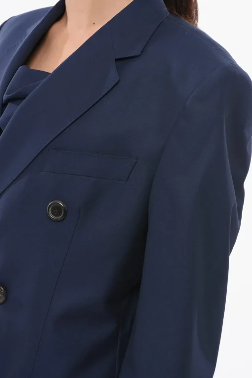 Discount Cappotto Doppiopetto con Rever Donna Cappotti E Trench