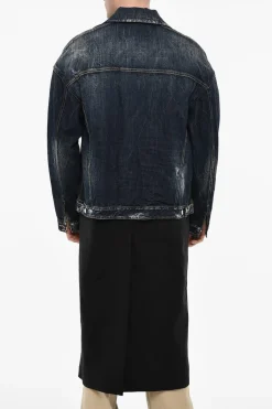 Fashion Cappotto Doppiopetto Con Doppio Strato Uomo Cappotti E Trench