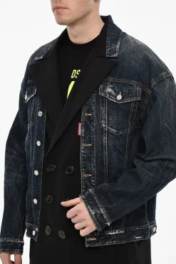 Fashion Cappotto Doppiopetto Con Doppio Strato Uomo Cappotti E Trench